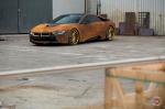 BMW i8 Austin Mahone Rusted by MetroWrapz on Vossen Wheels (VPS-305T) 2016 года
